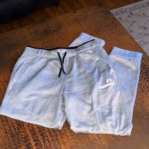Russell Athletic Black and Gray Sweatpants